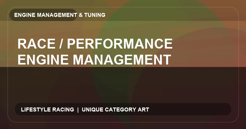 Race / Performance Engine Management